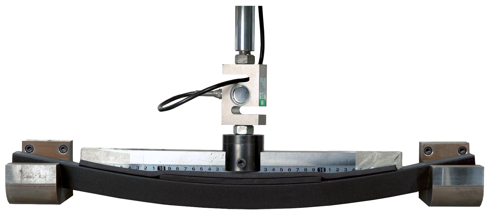 ArcticAnchor rail under a 3,000 lb load test